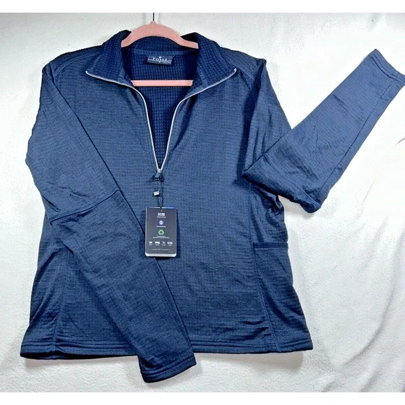 Fossa Apparel Laguna #2172 Long Sleeve 1/4 ZIP PULLOVER Golf Running Women Med - Picture 1 of 7